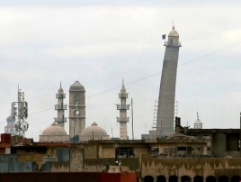 داعش مسجد جامع تاریخی موصل را منفجر کرد