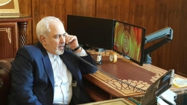 گفتگوی تلفنی ظریف با وزیرخارجه پاکستان برای پیگیری وضعیت