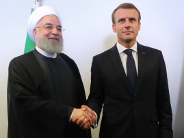 روحانی: خروج آمریکا از برجام غیرقانونی بود / مکرون: باید در برابر یکجانبه گرایی بایستیم