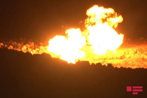 انفجار در خط لوله گاز سراسری جنوب به شمال کشور در بروجن