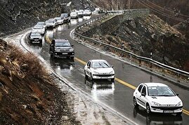 وضعیت جاده‌ها و راه‌ها، امروز ۶ فروردین ۱۴۰۳ / بارش باران در جاده‌های ۲۷ استان / ترافیک سنگین در جاده چالوس