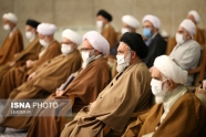 تصاویر | دیدار روحانی، رئیسی و نمایندگان مجلس خبرگان رهبری با رهبر معظم انقلاب