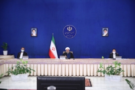 روحانی: رسما اعلام میکنم تحریمها شکسته شده و بزودی برداشته میشوند /صهیونیستها و ارتجاع منطقه سر آمریکا را کلاه گذاشتند /مردم ثمره ایستادگی در وین را می بینند