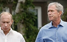 پوتین به بوش: اورانیومی با منشأ پاکستانی در سانتریفیوژ‌های ایران پیدا شده؛ این مرا نگران می‌کند / به ایران گفتم اگر مذاکرات را ادامه ندهد، کشورش را به گوشه‌ای خواهد راند و آن را منزوی خواهد کرد / بوش: بمب هسته‌ای ایران واقعاً اسرائیلی‌ها را می‌ترساند؛ اگر من یا تو جای شارون بودیم، به گزینه نظامی فکر می‌کردیم