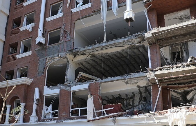 آتشنشانی: علت اولیه انفجار در بندرعباس، نشت گاز بوده است