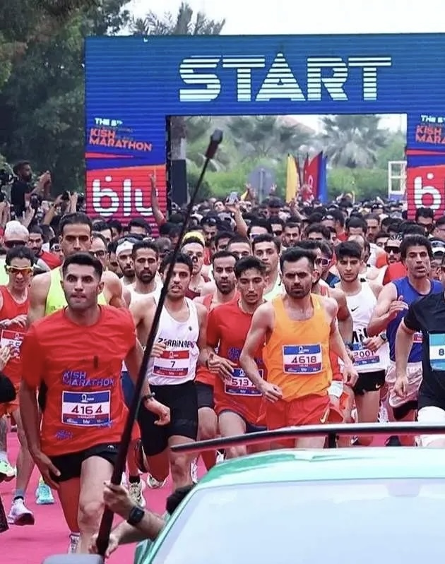 از همه خوبی‌های ماراتن کیش فقط یکی دو صحنه مربوط به بی‌حجابی دیده شد