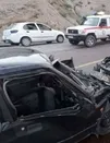 تصادف زنجیره‌ای در اتوبان تهران–قم، حوالی فرودگاه امام/ ۱۱ نفر مصدوم شدند